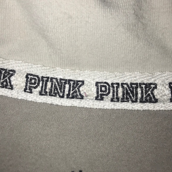 Victoria’s Secret Pink Yoga Gray Quarter Zip - Picture 5 of 8